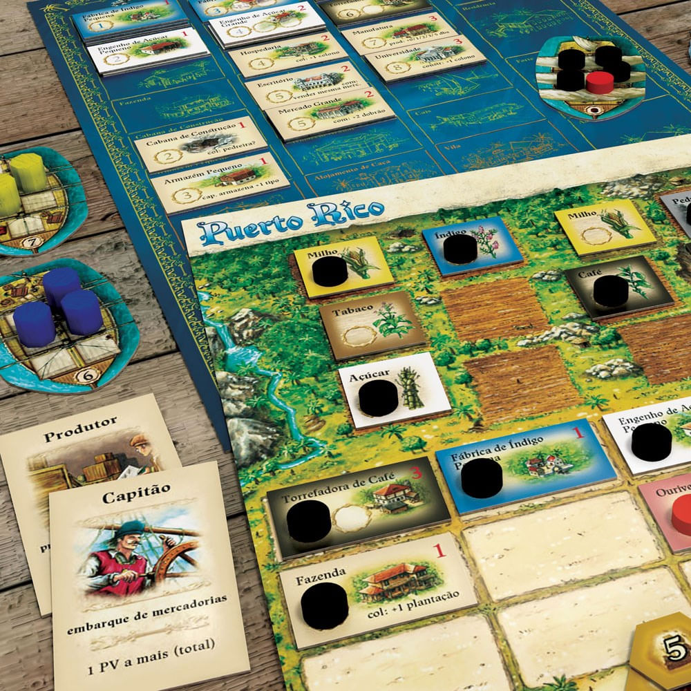 Jogo Puerto Rico - MP Brinquedos