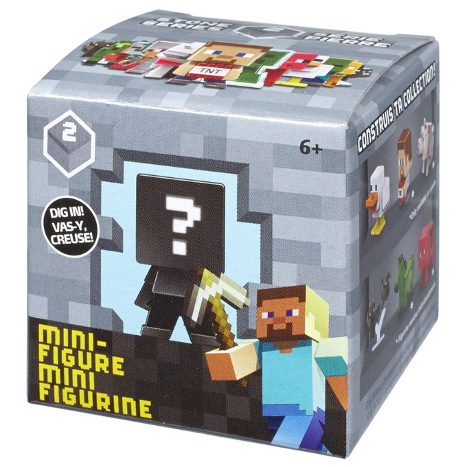 Minecraft - 1 Minifigura surpresa (vários modelos), MISC ACTION FIGURES