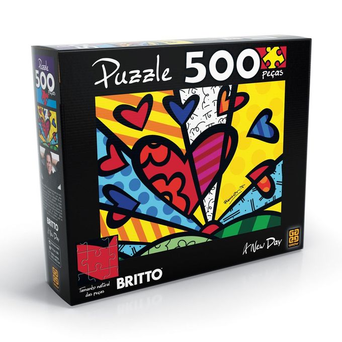 quebra_cabeca_500_pecas_romero_britto_1 quebra_cabeca_500_pecas_romero_britto_1