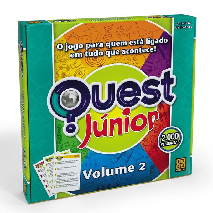 Jogo Quest Junior Volume 2 - GROW