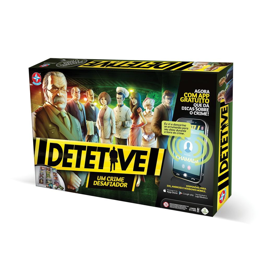 Agente Secreto Jogo de Tabuleiro Brinquedo Educativo de Detetive Jogos e  Desafios Bambalalão Brinquedos Educativos