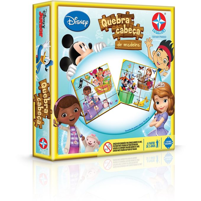 QUEBRA-CABECA-DE-MADEIRA-DISNEY-JUNIOR QUEBRA-CABECA-DE-MADEIRA-DISNEY-JUNIOR