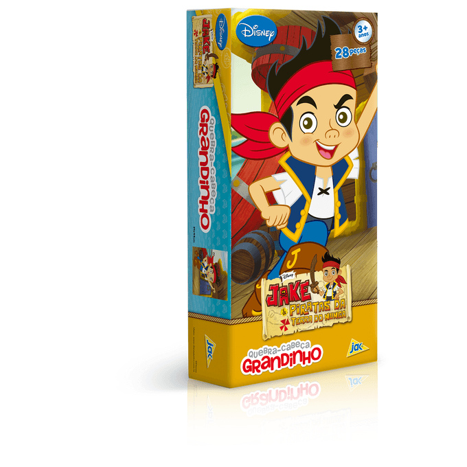 QUEBRA-CABECA-GRANDINHO-28-PECAS---JAKE-E-OS-PIRATAS QUEBRA-CABECA-GRANDINHO-28-PECAS---JAKE-E-OS-PIRATAS