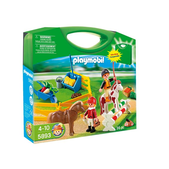 5893-PLAYMOBIL---MALETA-FAZENDA-DOS-PONEIS 5893-PLAYMOBIL---MALETA-FAZENDA-DOS-PONEIS