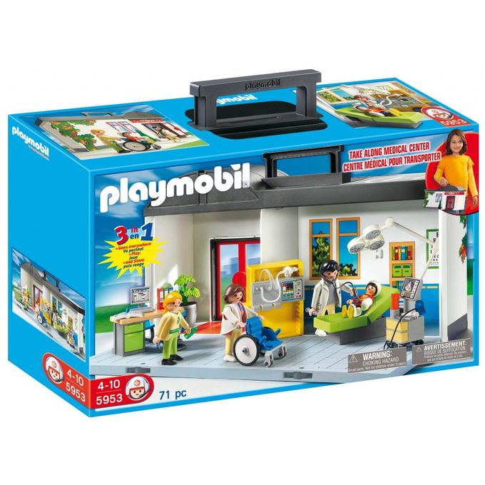 5953-PLAYMOBIL---MALETA-HOSPITAL 5953-PLAYMOBIL---MALETA-HOSPITAL