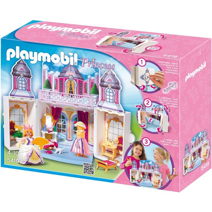 5419-PLAYMOBIL---CASTELO-DA-PRINCESA-GAME-BOX 5419-PLAYMOBIL---CASTELO-DA-PRINCESA-GAME-BOX