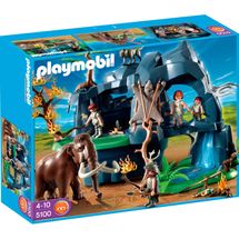 5100-PLAYMOBIL---CAVERNA-IDADE-DA-PEDRA-C-MAMUTE