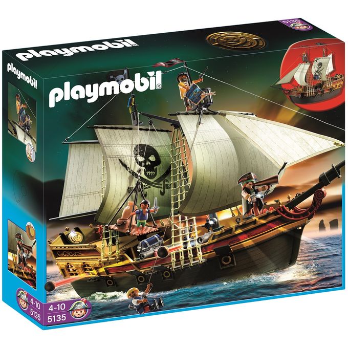 5135-PLAYMOBIL---NAVIO-DE-ATAQUE-PIRATA 5135-PLAYMOBIL---NAVIO-DE-ATAQUE-PIRATA