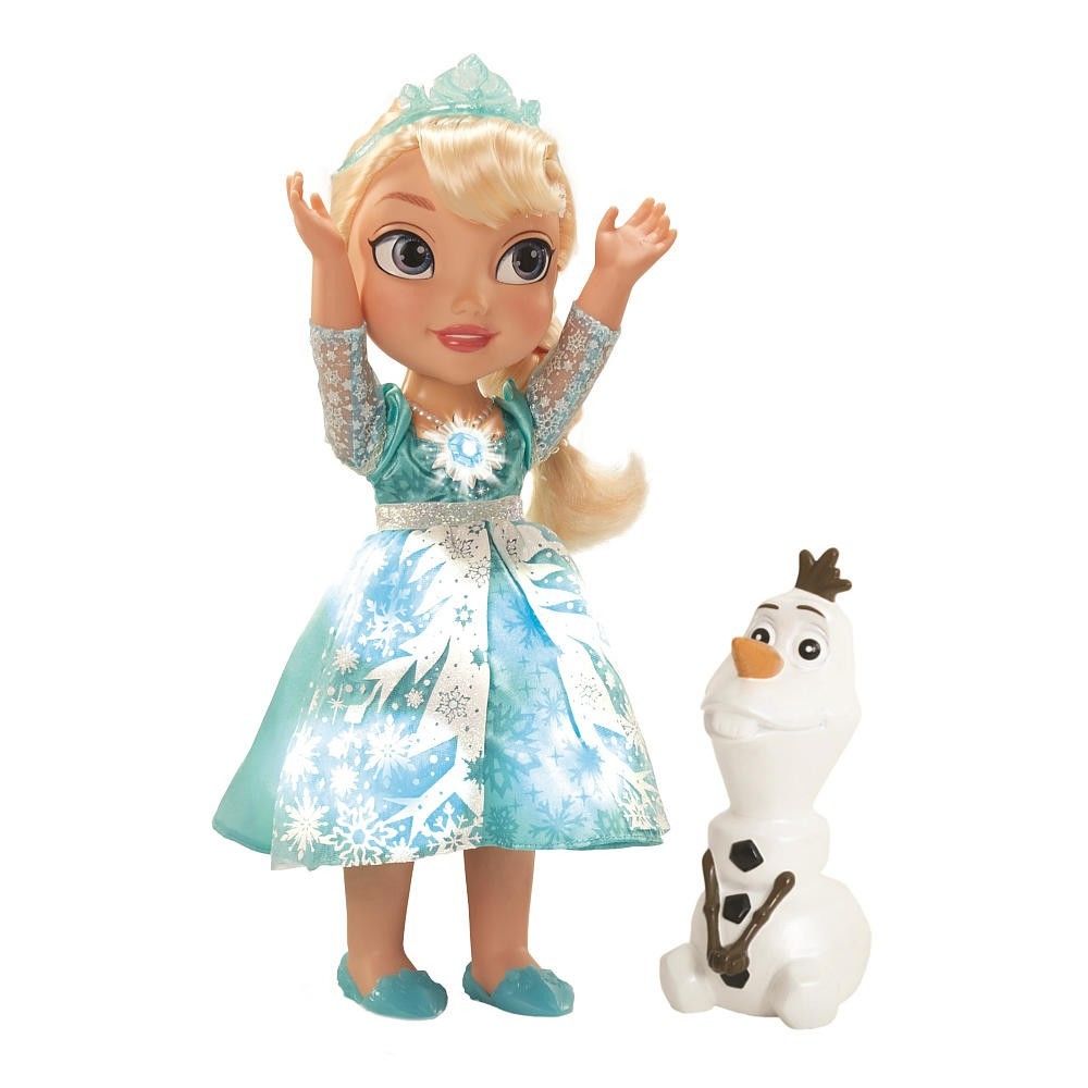 Boneca Frozen - Princesa Elsa Cantora Neve Brilhante Luxo - MP