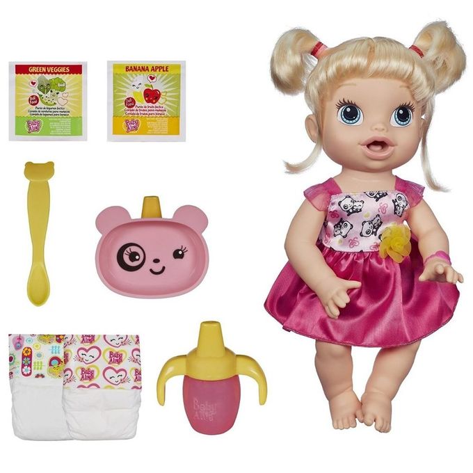 BONECA-BABY-ALIVE---HORA-DE-COMER-LOIRA BONECA-BABY-ALIVE---HORA-DE-COMER-LOIRA