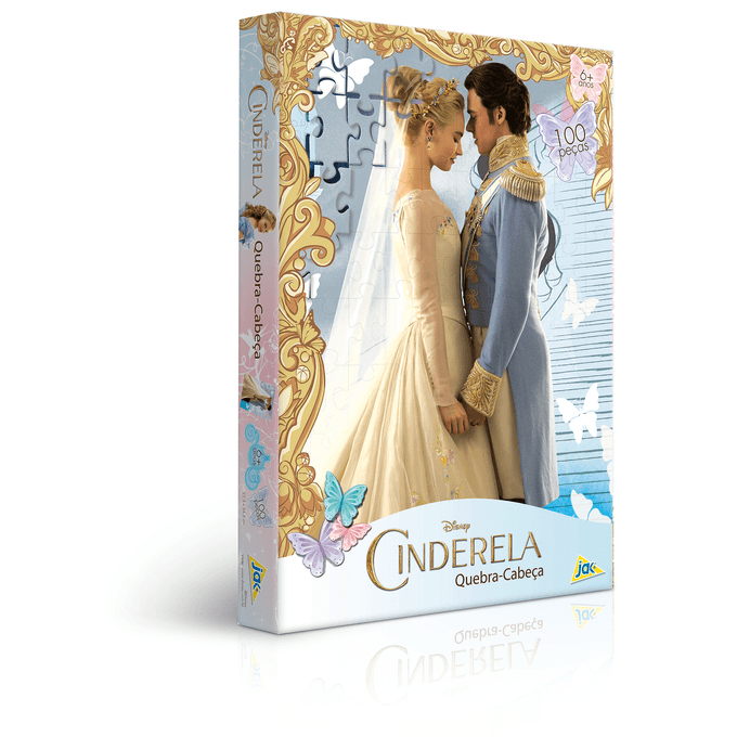 QUEBRA-CABECA-100-PECAS---CINDERELA-FILME QUEBRA-CABECA-100-PECAS---CINDERELA-FILME
