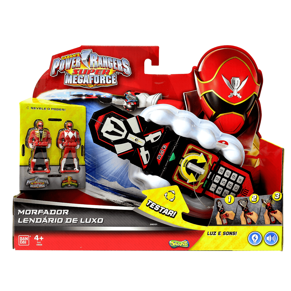 Power Rangers - Morfador Lendário De Luxo - MP Brinquedos