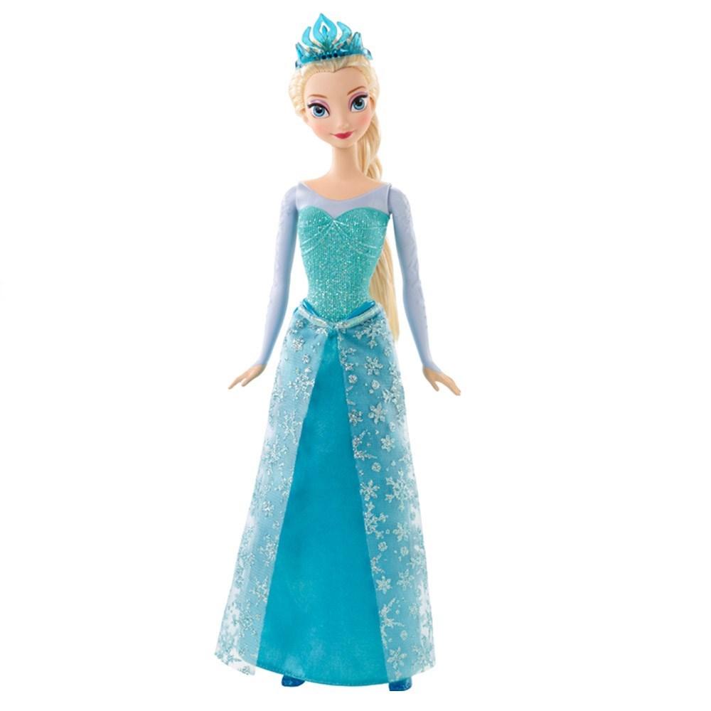 Boneca Frozen Disney Brilhante - Elsa - MP Brinquedos