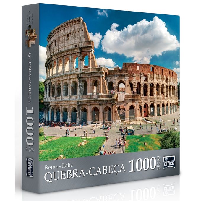 Quebra-Cabea 1000 Peas - Roma - Itlia - TOYSTER