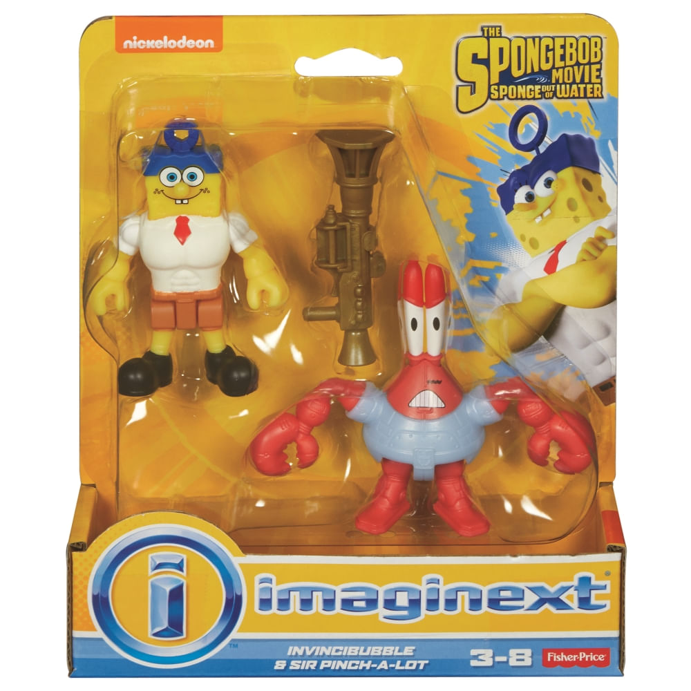 Imaginext - Bob Esponja Filme - Bob Esponja E Siri - MP Brinquedos