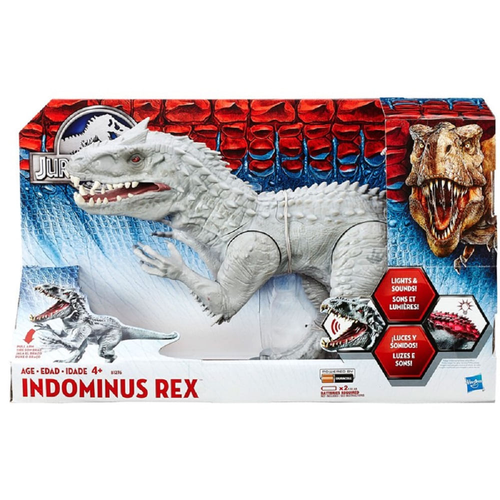 Jurassic World - Dinossauro Eletrônico - Indominus Rex - MP Brinquedos