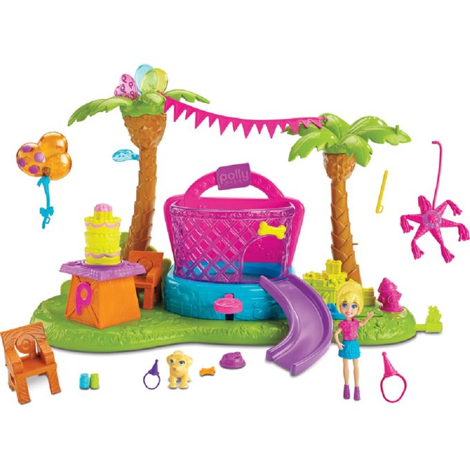 Polly Pocket Festa no Jardim com Bichinhos - Mattel