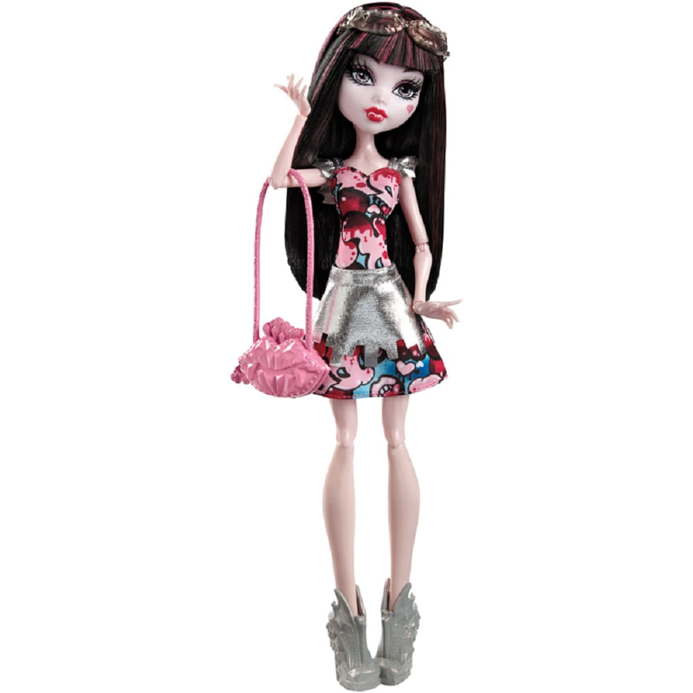 Boneca Monster High - Boo York Básica - Draculaura - MP Brinquedos