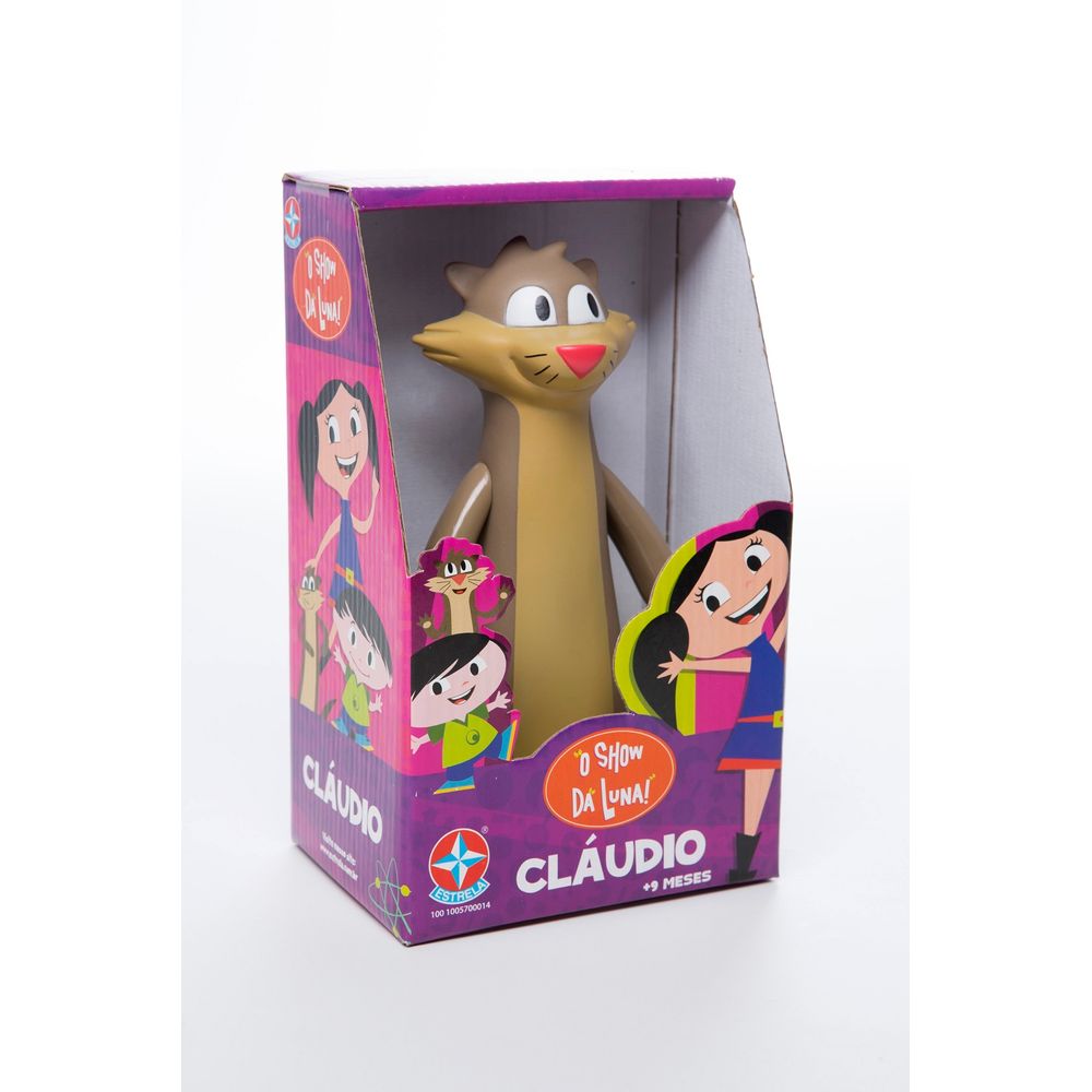 O Show Da Luna - Boneco Cláudio Vinil - MP Brinquedos