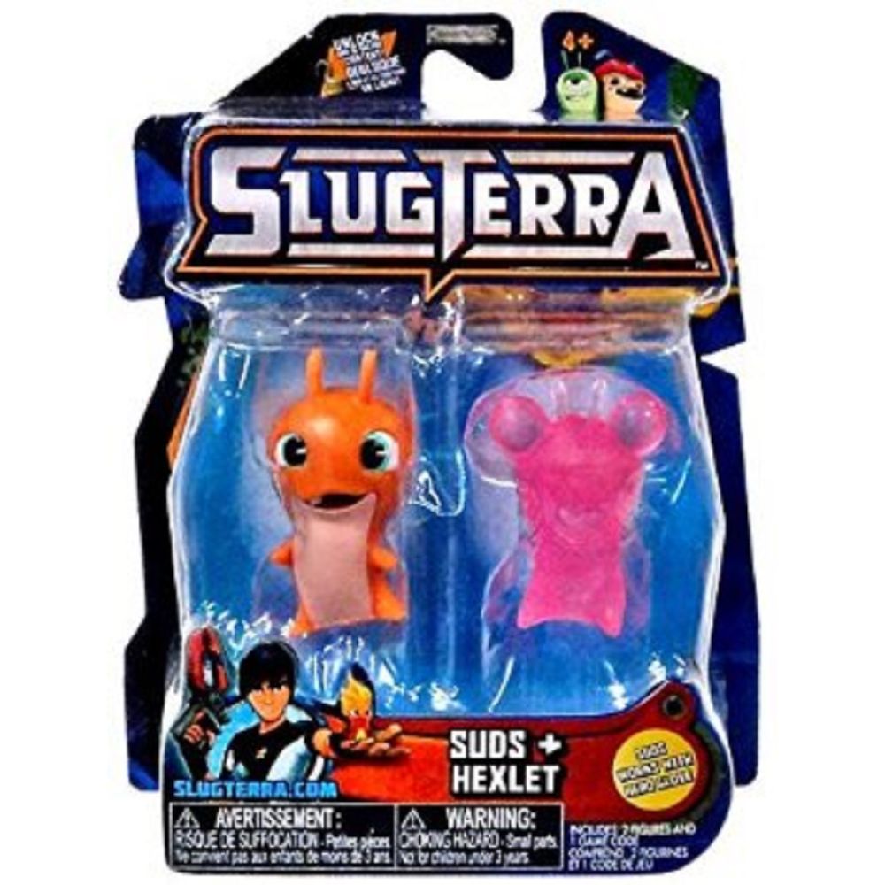Slugterrâneo - Figuras C/2 - Suds E Hexlet - MP Brinquedos