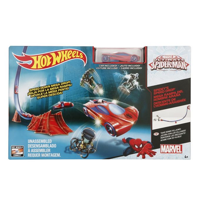 Hot Wheels - Pista Básica Homem-Aranha - MP Brinquedos