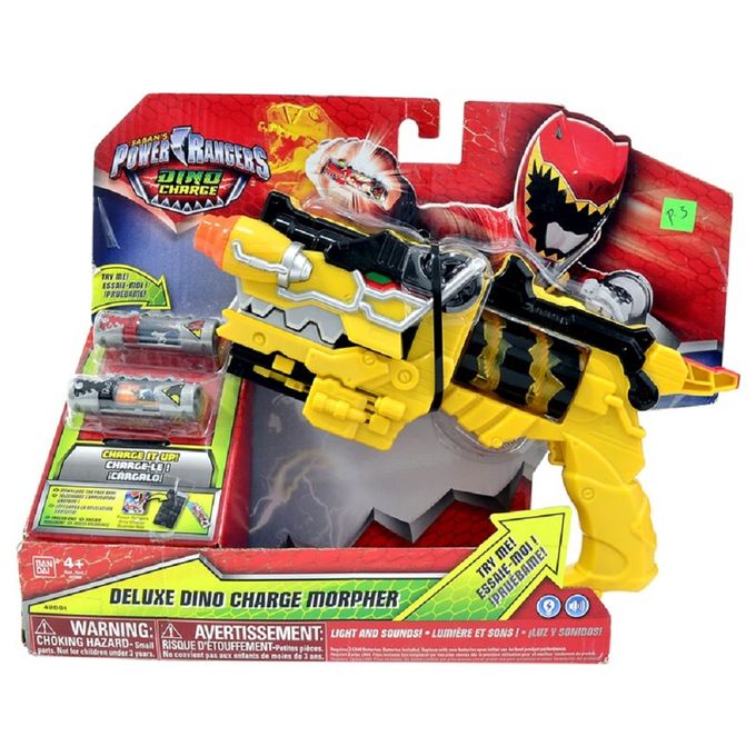 Power Rangers Dino Charge - Morfador De Luxo - MP Brinquedos