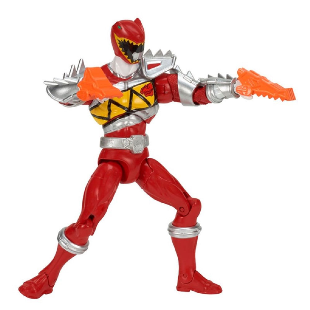 Power Rangers Dino Charge - Dino Ranger Vermelho C/Armadura De Luxo ...