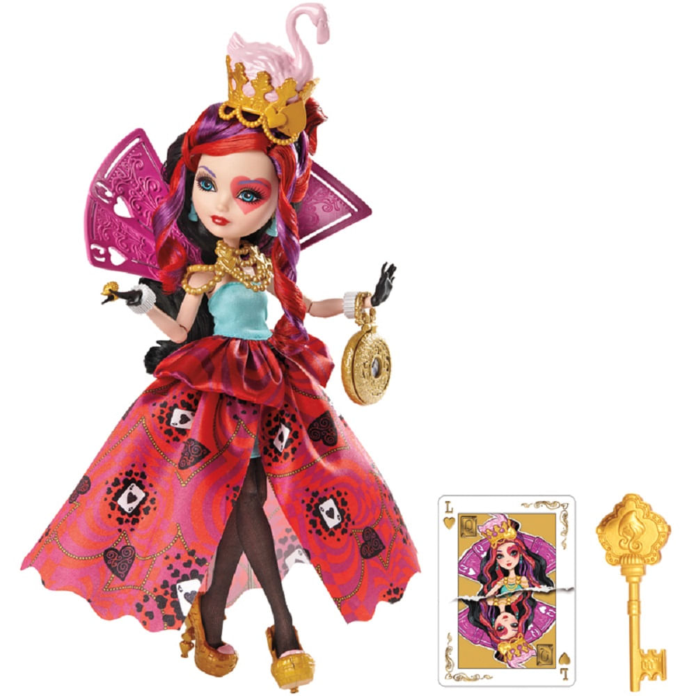 Boneca Ever After High - No País Das Maravilhas - Lizzie Hearts Cjf43 - MP  Brinquedos