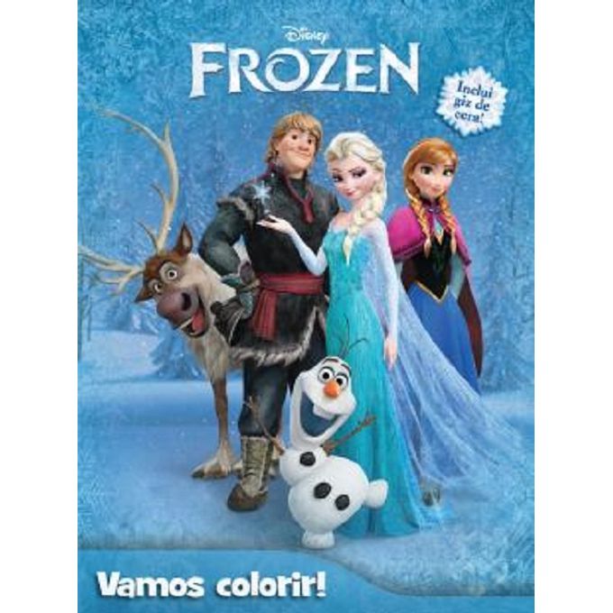 Livro Disney - Vamos Colorir - Frozen - EDITORA DCL