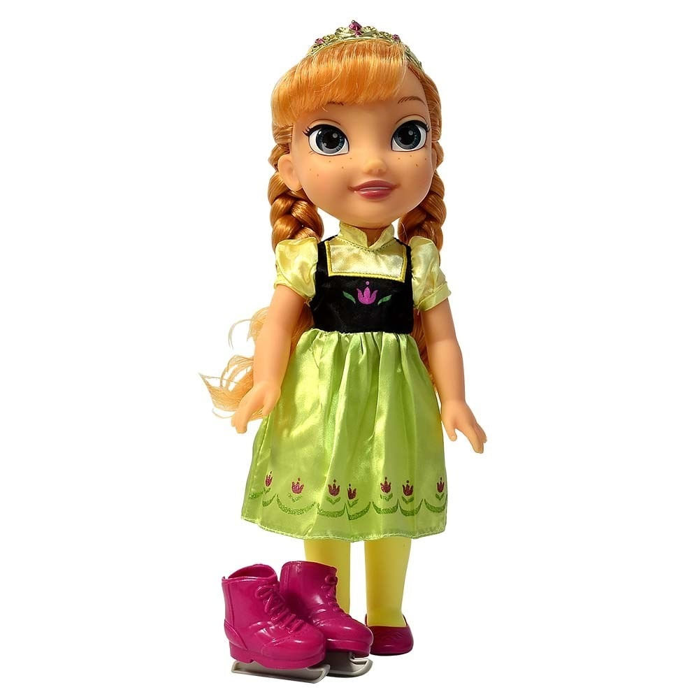 Boneca Frozen - Princesa Luxo Anna 35Cm C/Patins - MP Brinquedos