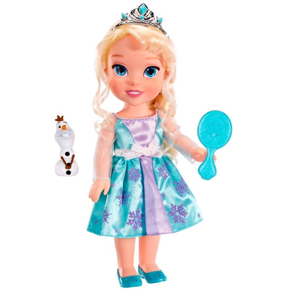 Boneca Frozen - Princesa Luxo Elsa 35Cm C/Olaf - MP Brinquedos