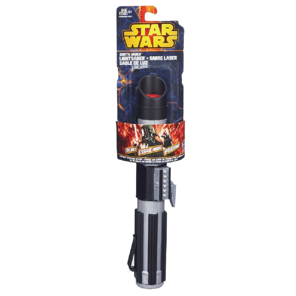 Espada Star Wars - Sabre De Luz Básico - Darth Vader A1190 - MP Brinquedos