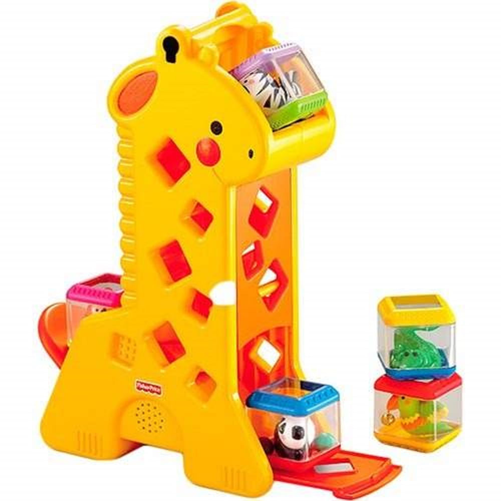 Girafa Com Blocos Fisher-Price - MP Brinquedos
