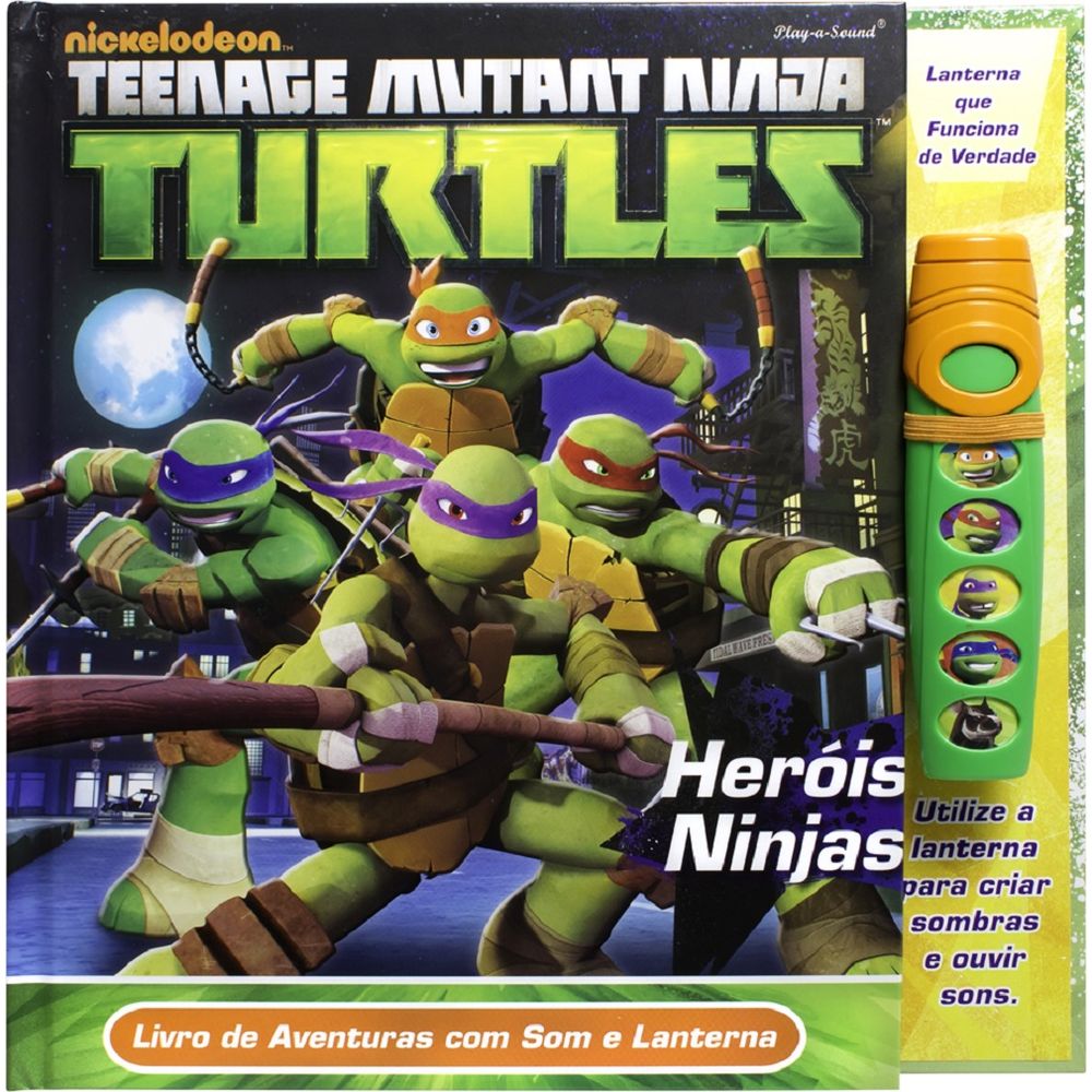 Livrinho de Colorir Tartarugas Ninjas!