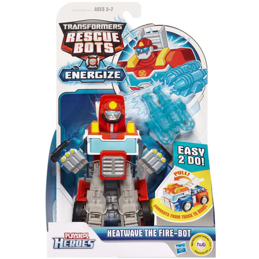Hasbro Playskool Heroes Transformers Rescue Bots Academy Heatwave the Fire- Bot, 4.5 in Hasbro Playskool Heroes Transformers Rescue Bots Academy Heatwave the Fire- Bot, 4.5 in