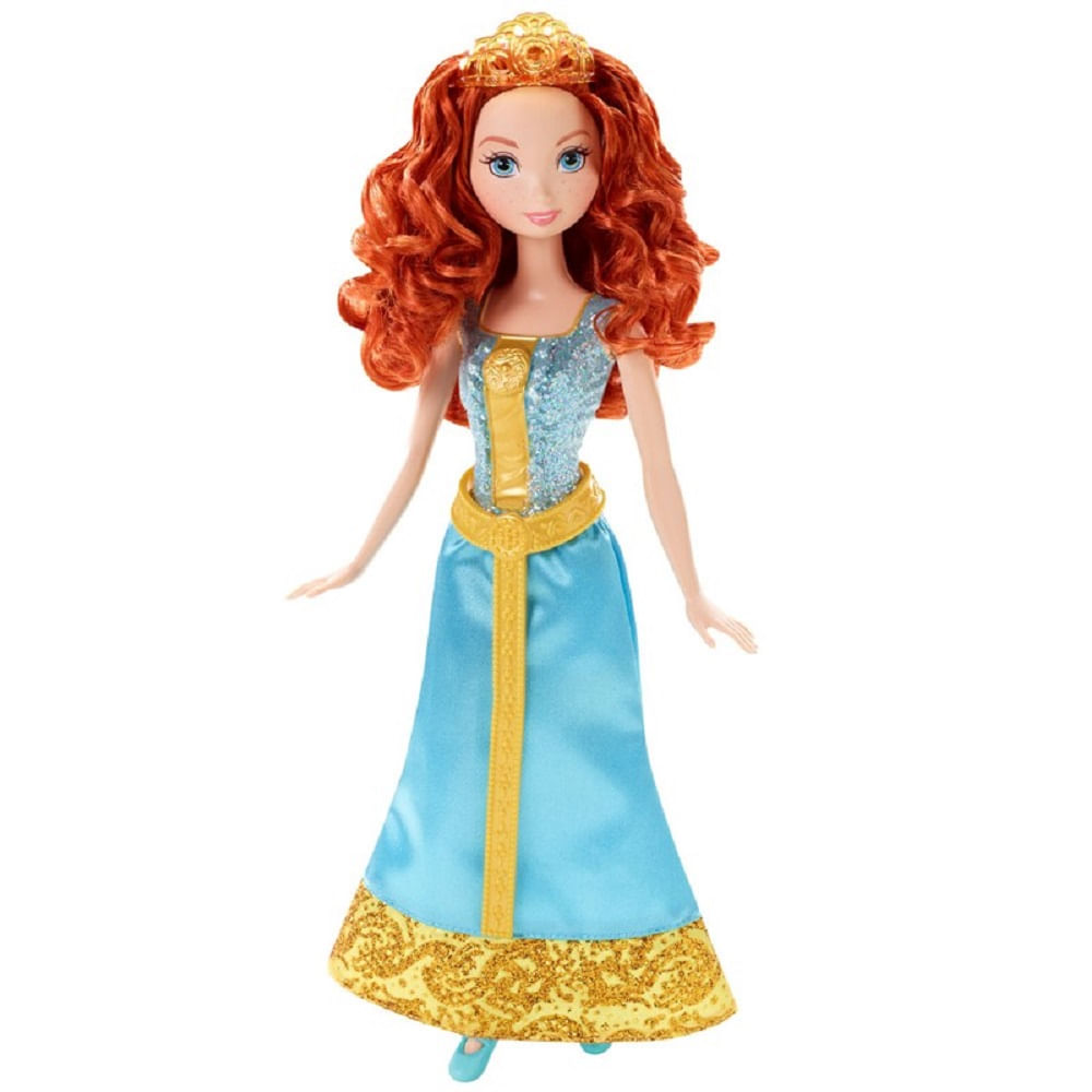 Boneca Princesas Disney - Brilho Mágico - Merida Cfb78 - MP Brinquedos
