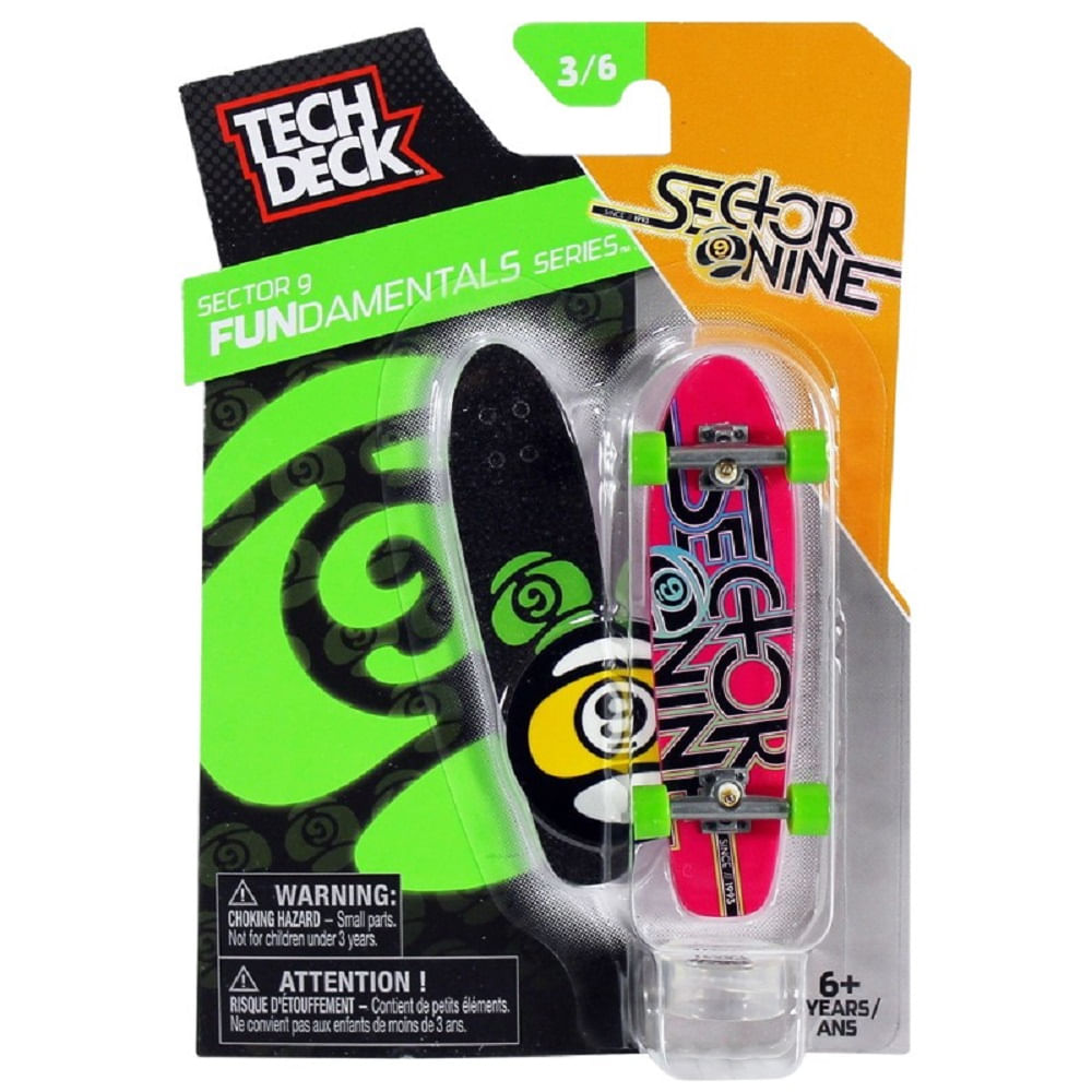 SKATE DE DEDO TECH DECK 96MM FINGERBOARD MULTIKIDS BR263 SORT