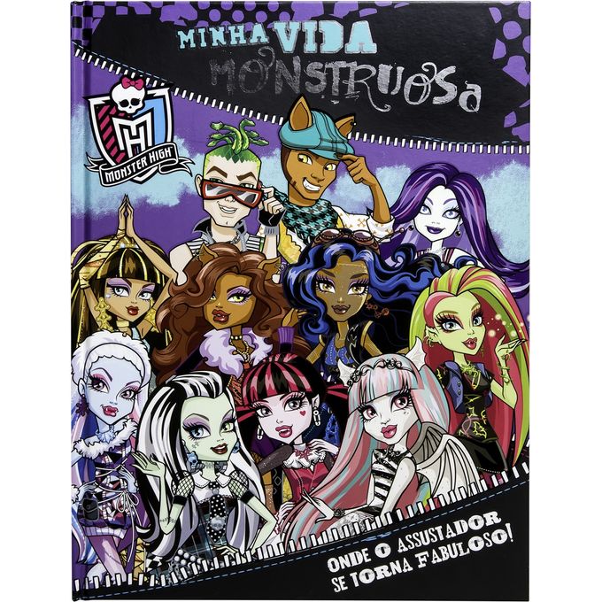 Livro Monster High - Minha Vida Monstrusa - EDITORA DCL