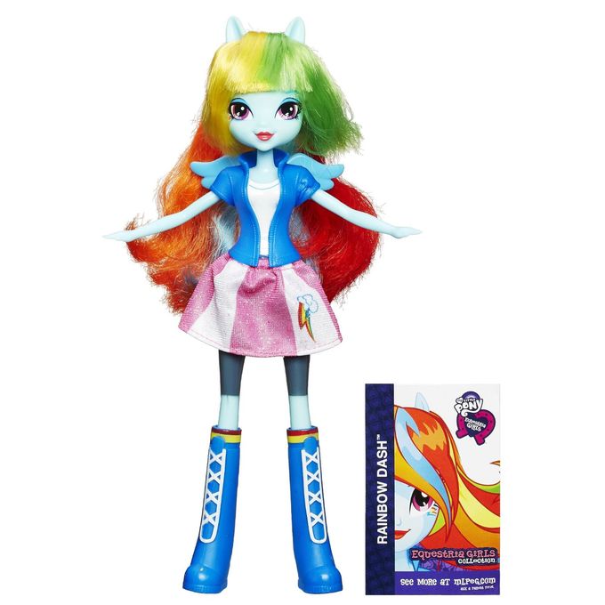 My little pony equestria 2024 girls rainbow dash doll