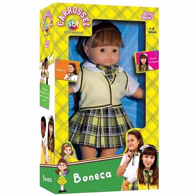 Boneca Maria Joaquina - Carrossel - MP Brinquedos