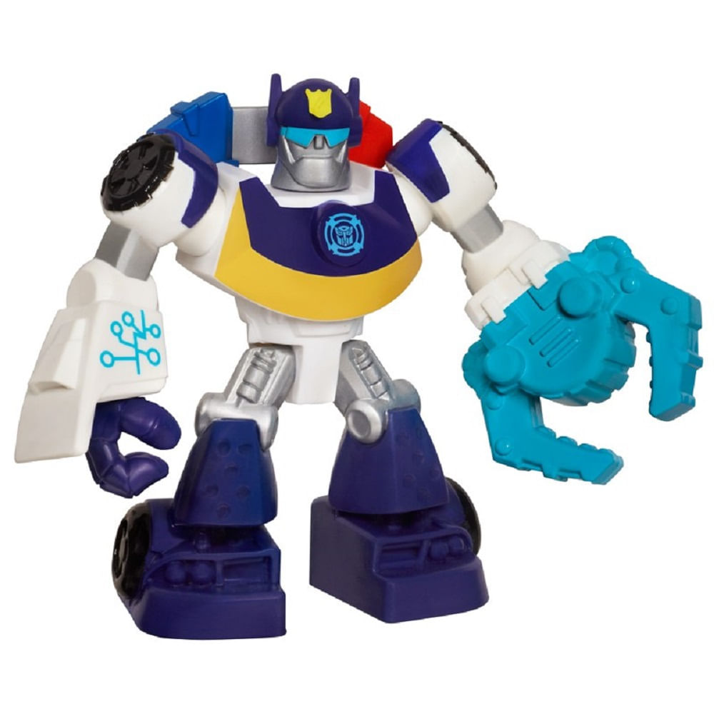 Playskool Heroes - Boneco Transformers Robô Rescue Bots - Chase A2130 ...