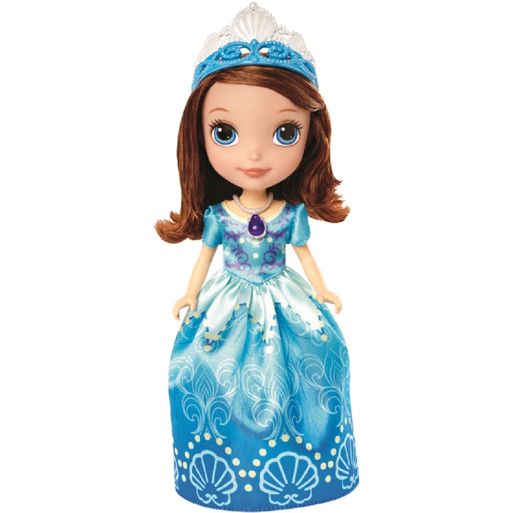 Boneca Princesa Sofia Disney - Grande - Sofia (vestido Azul) Cmt56 - MP  Brinquedos