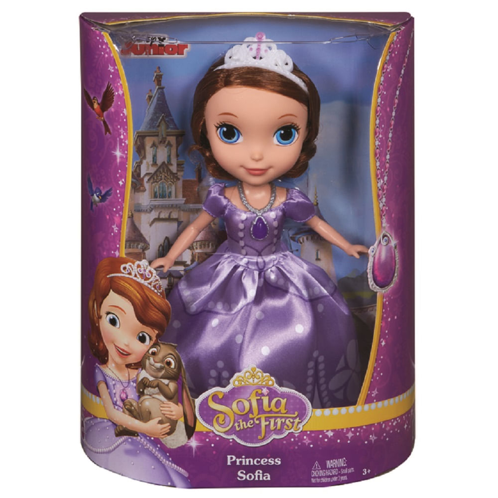 Boneca Princesa Sofia Disney - Grande - Sofia (vestido Lilás) Ckh31 ...