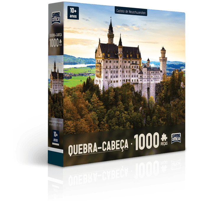 Quebra-Cabea 1000 Peas - Castelo de Neuschwanstein - Toyster - TOYSTER