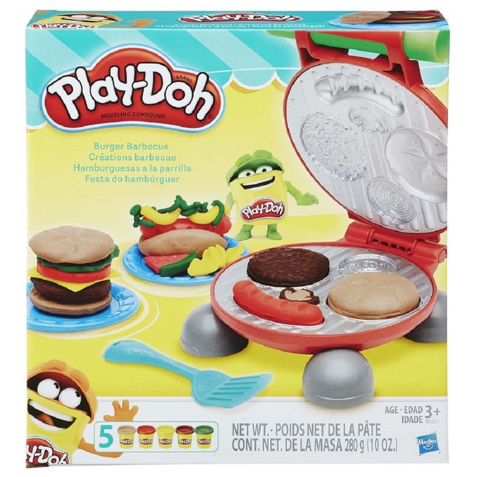 Massinha Play-Doh - Festa do Hamburguer - HASBRO