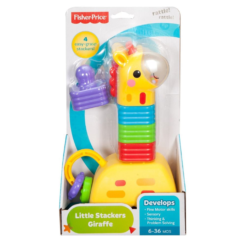 Girafa Bloquinhos de Empilhar Fisher-Price - MP Brinquedos