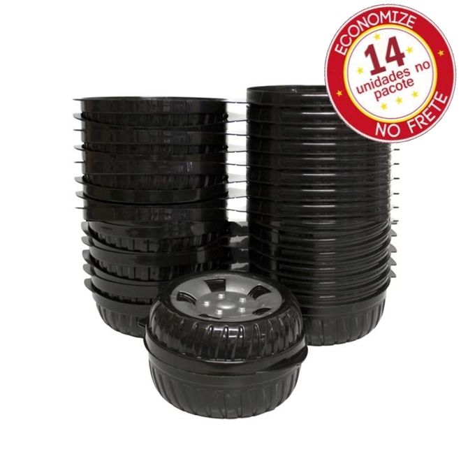 Kit-Porta-Mix-Roda-14-Unidades---Plasutil Kit-Porta-Mix-Roda-14-Unidades---Plasutil