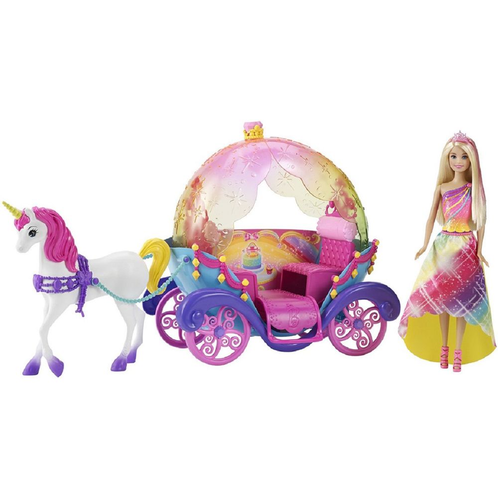 Barbie Dreamtopia - Carruagem com Princesa - MP Brinquedos