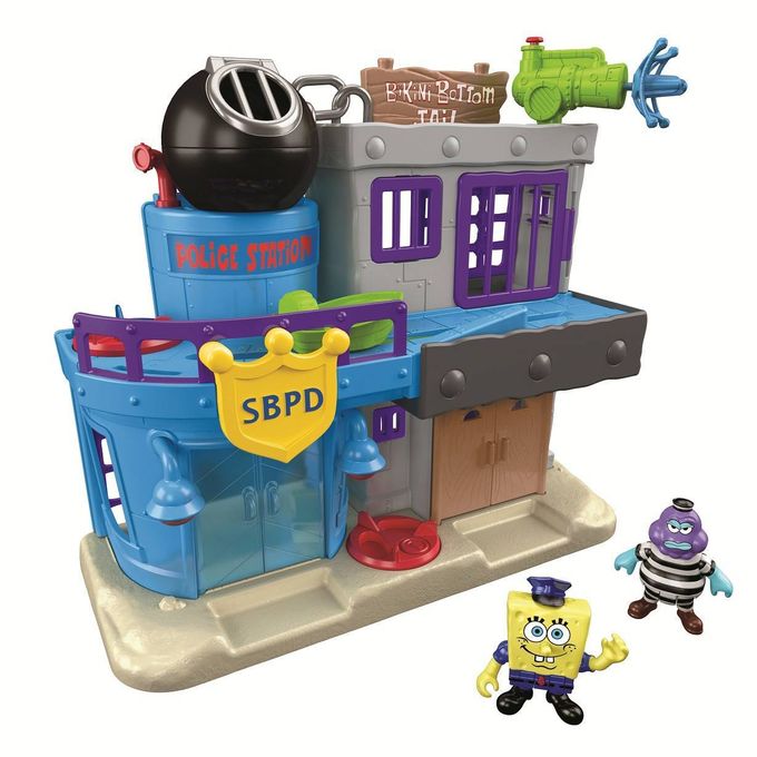 imaginext-bob-esponja-delagacia-conteudo imaginext-bob-esponja-delagacia-conteudo