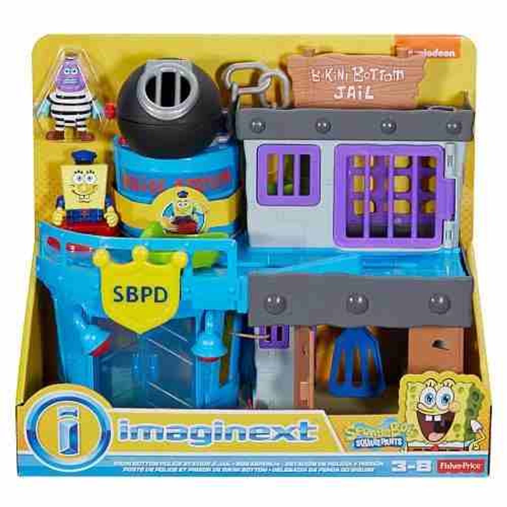 Imaginext - Bob Esponja Delegacia da Fenda do Biquini - MP Brinquedos
